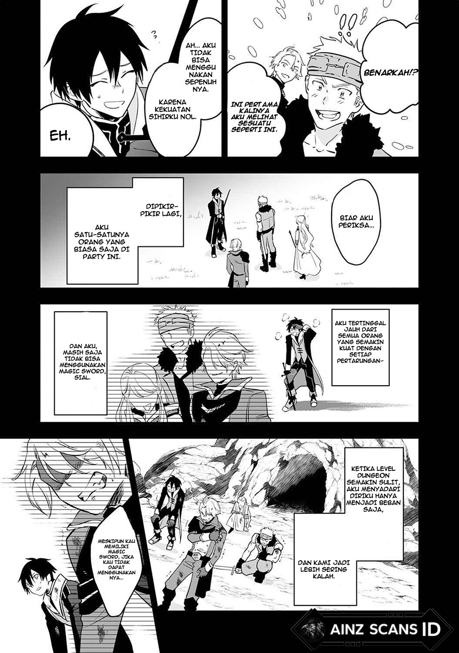 0 Magic, a High Spirit, and a Demonic Sword Chapter 2 Gambar 15