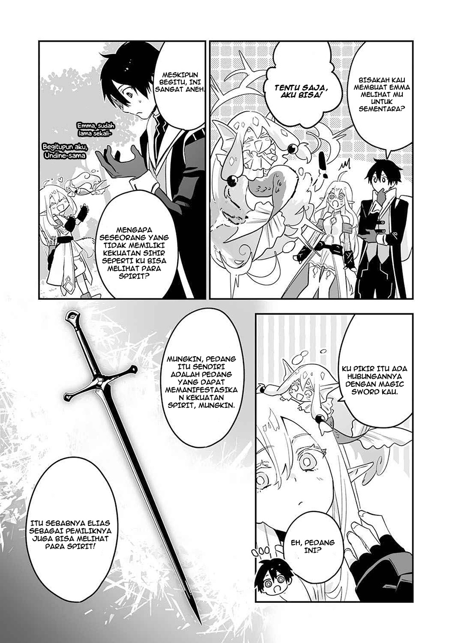 0 Magic, a High Spirit, and a Demonic Sword Chapter 2 Gambar 23