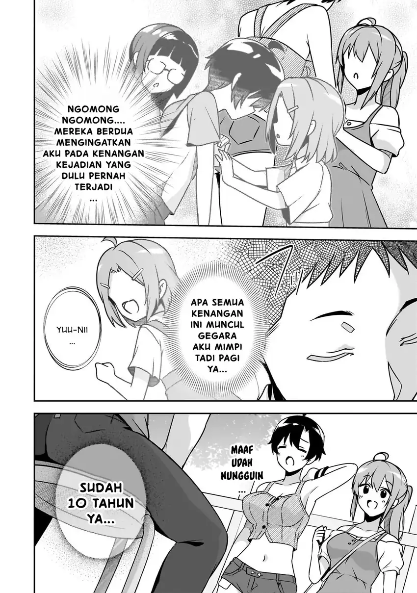 10-Nen Buri ni Saikai shita Kusogaki wa Seijun Bishoujo JK ni Seichou shiteita Chapter 13.2 Gambar 5