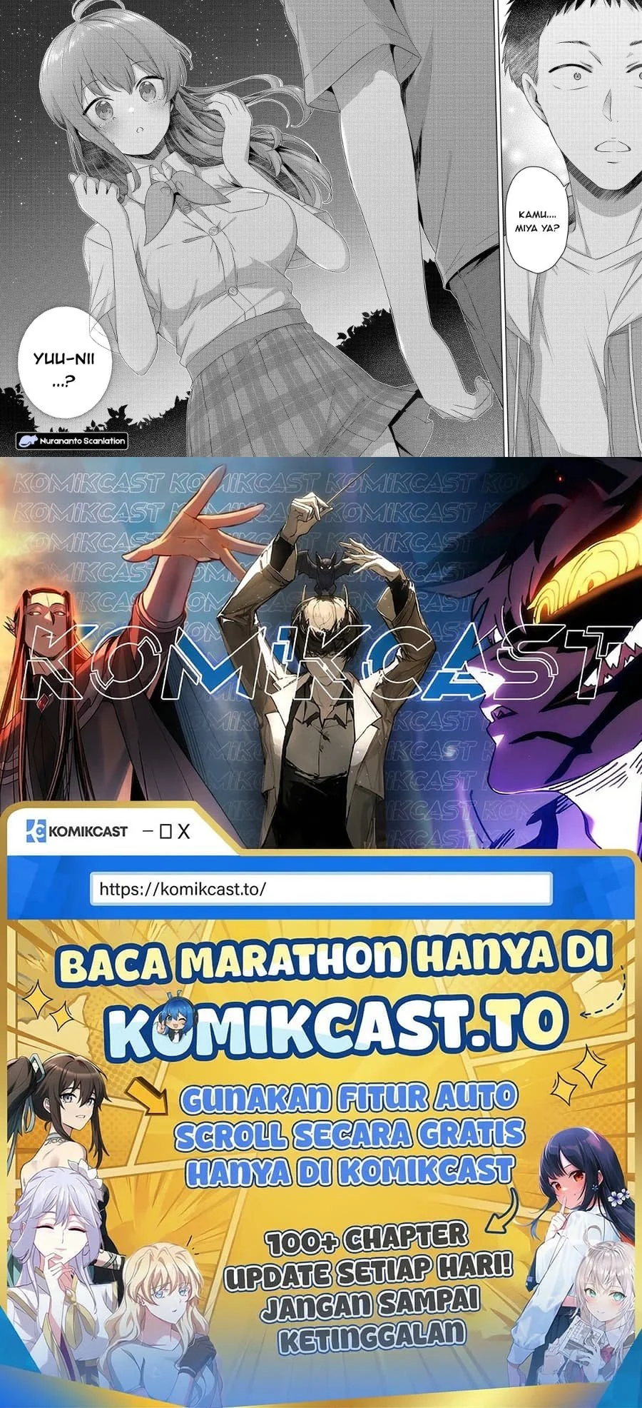 10-Nen Buri ni Saikai shita Kusogaki wa Seijun Bishoujo JK ni Seichou shiteita Chapter 18.1 Gambar 10