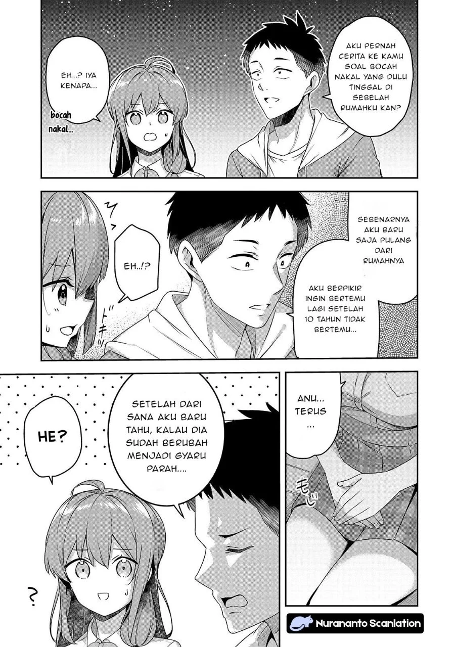 10-Nen Buri ni Saikai shita Kusogaki wa Seijun Bishoujo JK ni Seichou shiteita Chapter 18.1 Gambar 3