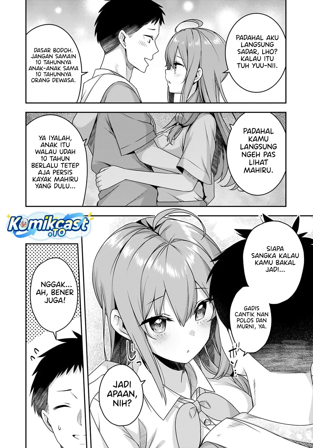 10-Nen Buri ni Saikai shita Kusogaki wa Seijun Bishoujo JK ni Seichou shiteita Chapter 18.2 Gambar 4