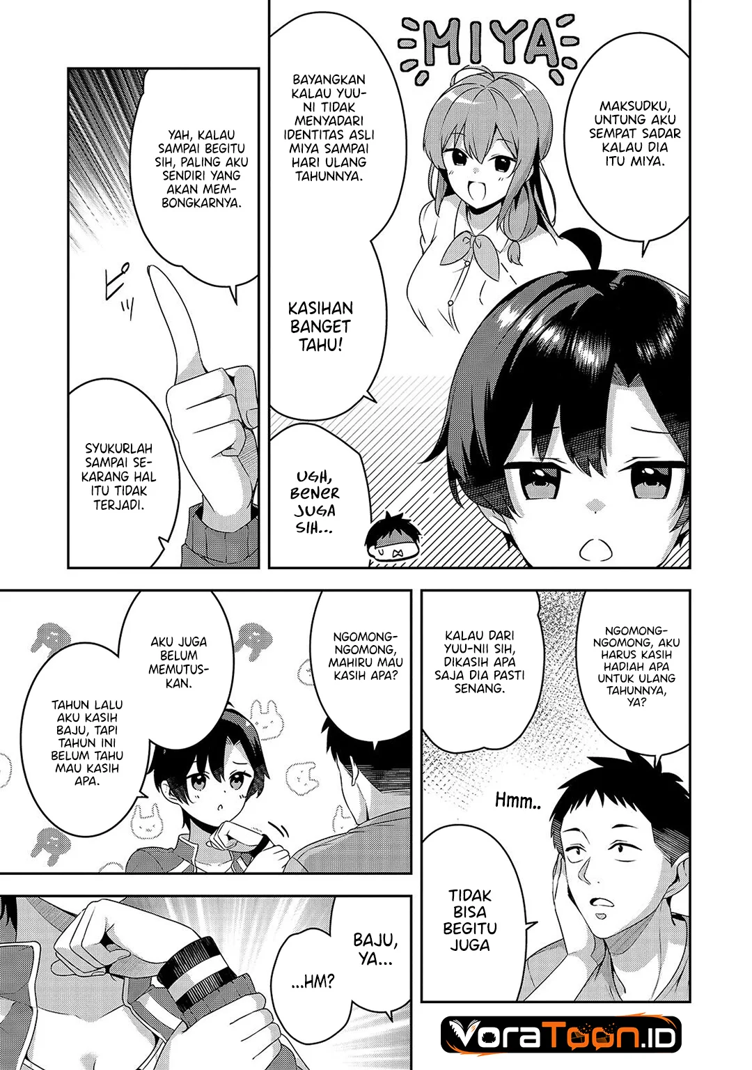 10-Nen Buri ni Saikai shita Kusogaki wa Seijun Bishoujo JK ni Seichou shiteita Chapter 22.1 Gambar 8