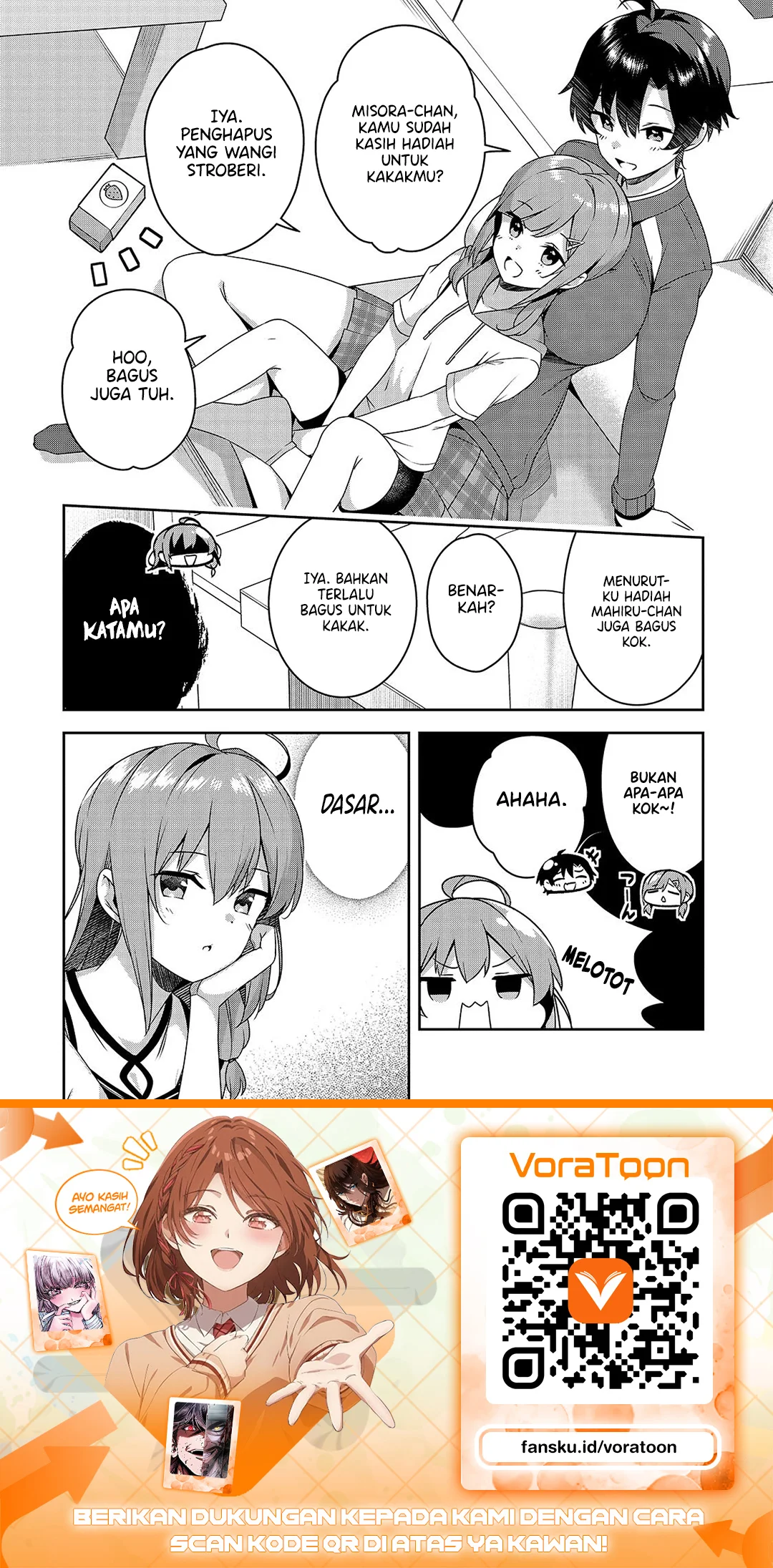10-Nen Buri ni Saikai shita Kusogaki wa Seijun Bishoujo JK ni Seichou shiteita Chapter 23.1 Gambar 11