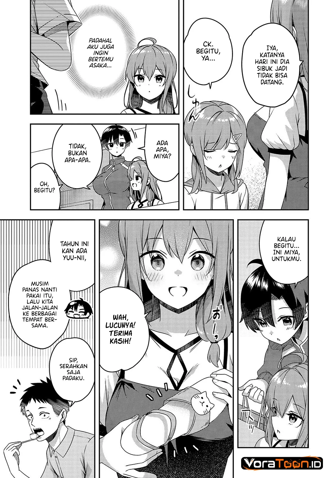 10-Nen Buri ni Saikai shita Kusogaki wa Seijun Bishoujo JK ni Seichou shiteita Chapter 23.1 Gambar 8