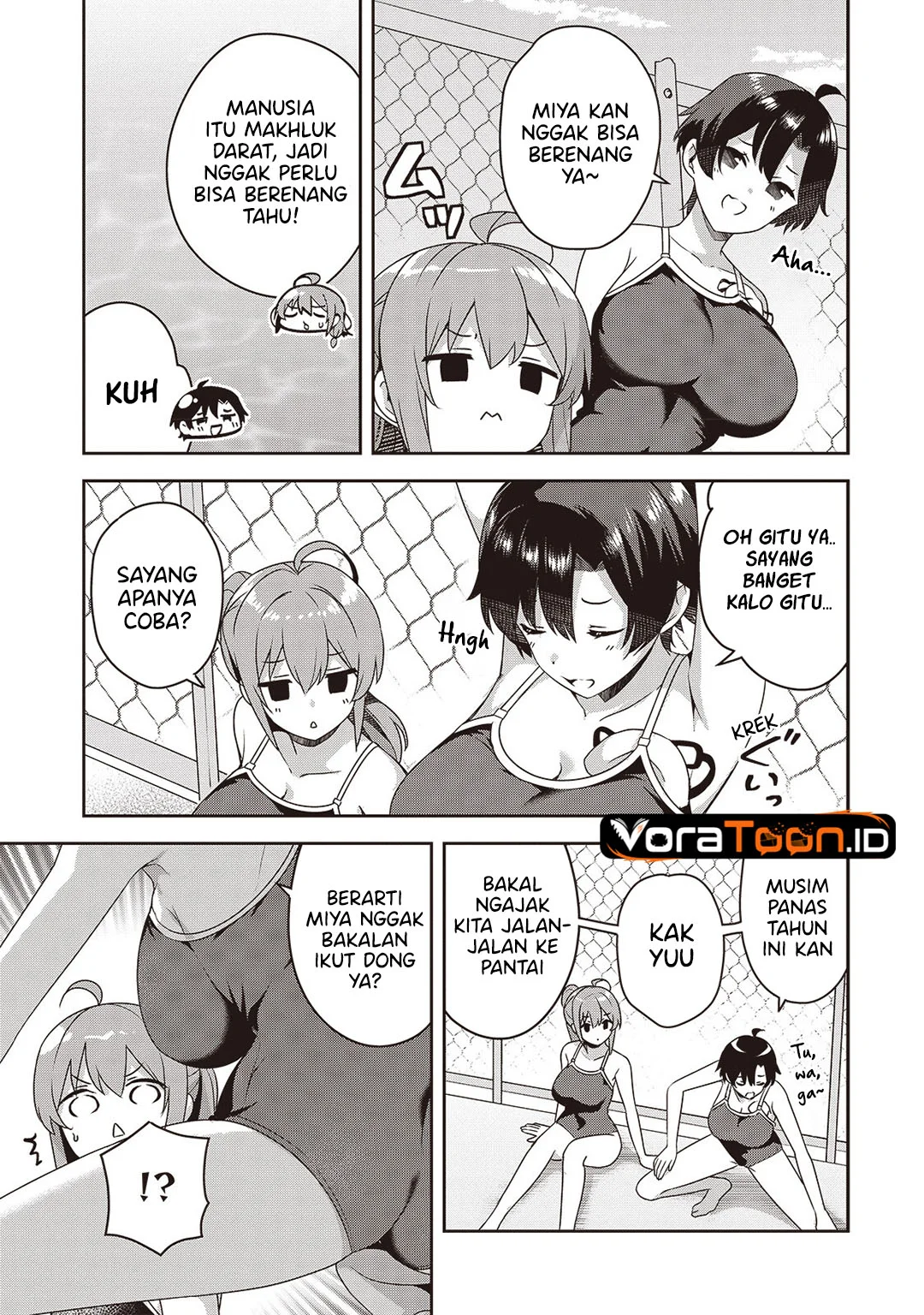10-Nen Buri ni Saikai shita Kusogaki wa Seijun Bishoujo JK ni Seichou shiteita Chapter 25.1 Gambar 10