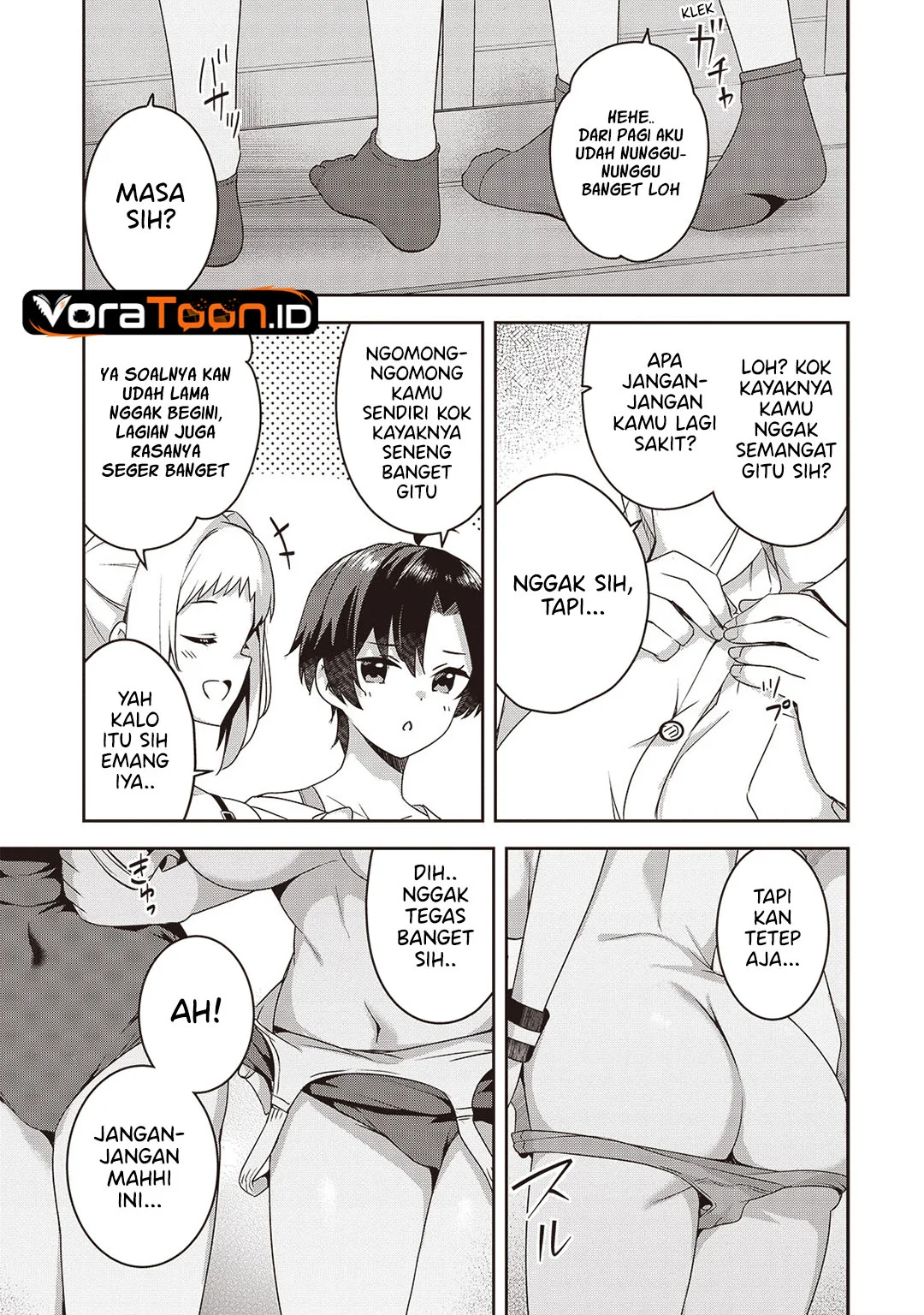 10-Nen Buri ni Saikai shita Kusogaki wa Seijun Bishoujo JK ni Seichou shiteita Chapter 25.1 halaman 5