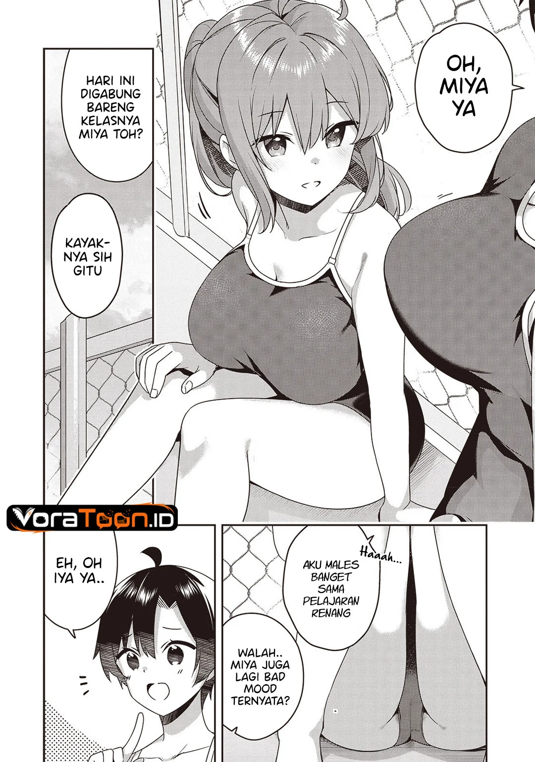 10-Nen Buri ni Saikai shita Kusogaki wa Seijun Bishoujo JK ni Seichou shiteita Chapter 25.1 Gambar 9