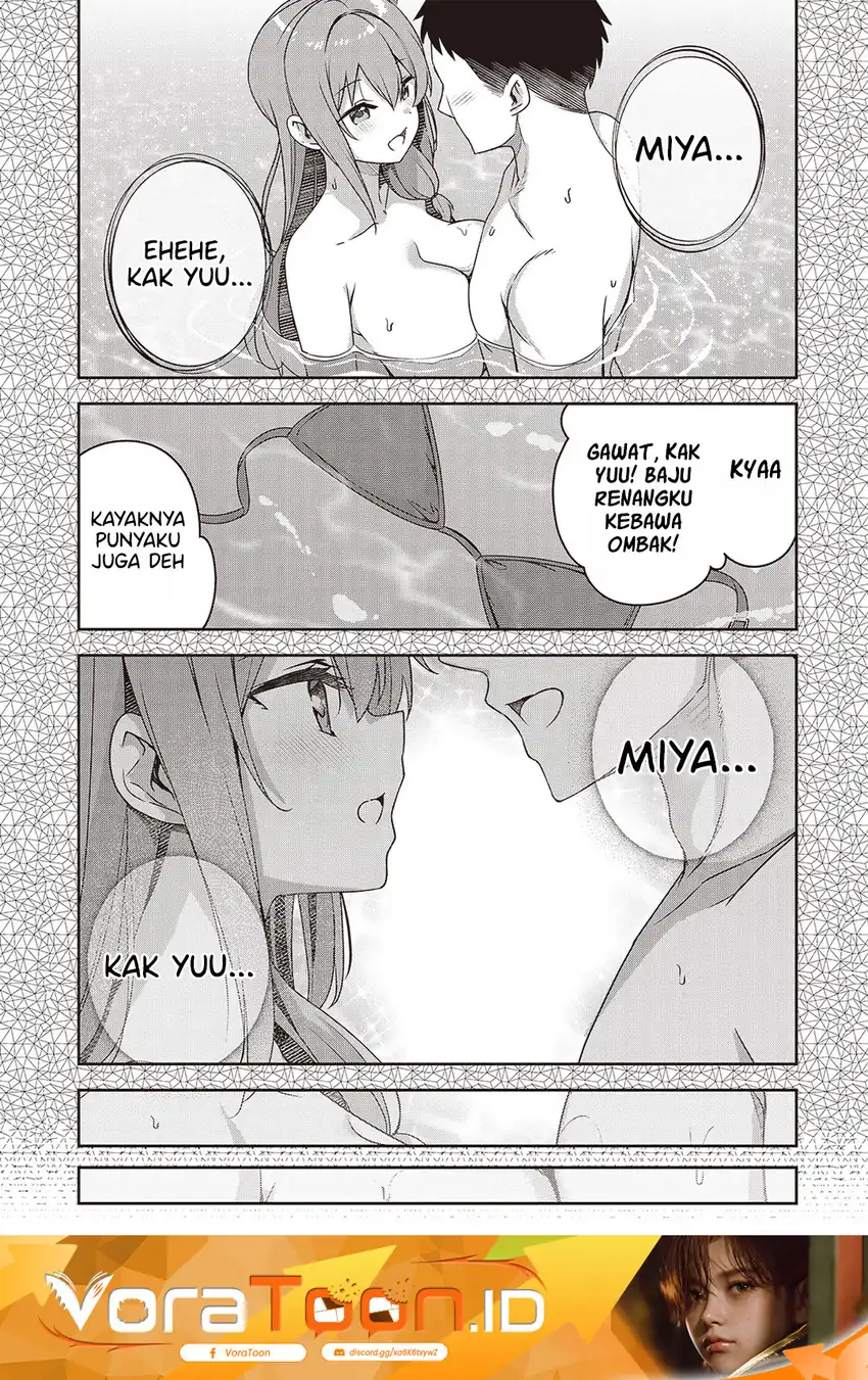 10-Nen Buri ni Saikai shita Kusogaki wa Seijun Bishoujo JK ni Seichou shiteita Chapter 25.2 halaman 3