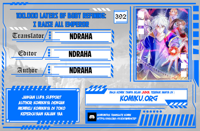 Baca Komik 100.000 Layers Of Body Refining: I Raise All Emperor Chapter 392 Gambar 1