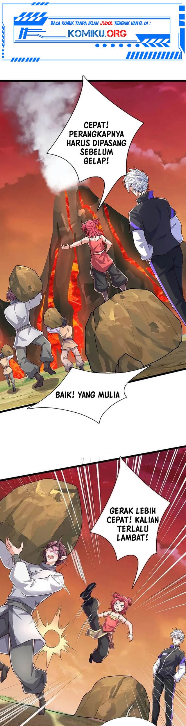 Baca Manhua 100.000 Layers Of Body Refining: I Raise All Emperor Chapter 392 Gambar 2