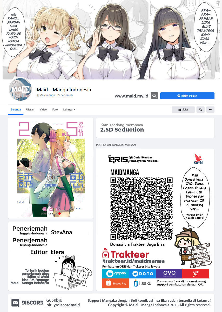 Baca Manga 2.5 Dimensional Seduction Chapter 89 Gambar 2