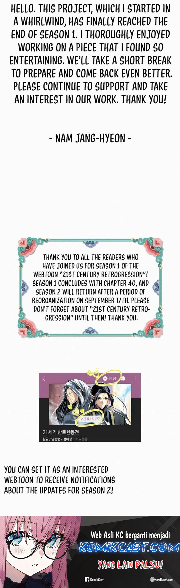 21st Century Retrogression Chapter 40 Gambar 76