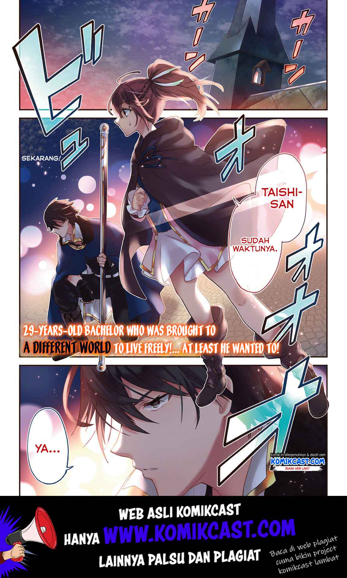 Baca Komik 29-sai Dokushin wa Isekai de Jiyuu ni Ikita……katta Chapter 6.1 Gambar 1