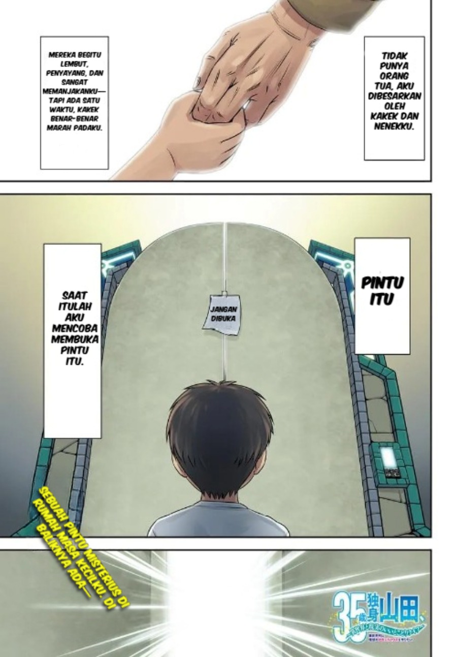 Baca Komik 35-sai dokushin Yamada, isekai mura ni risou no sekando hausu o tsukuritai 〜 isekai to genjitsu no ii tokodori raifu 〜 Chapter 1.1 Gambar 1