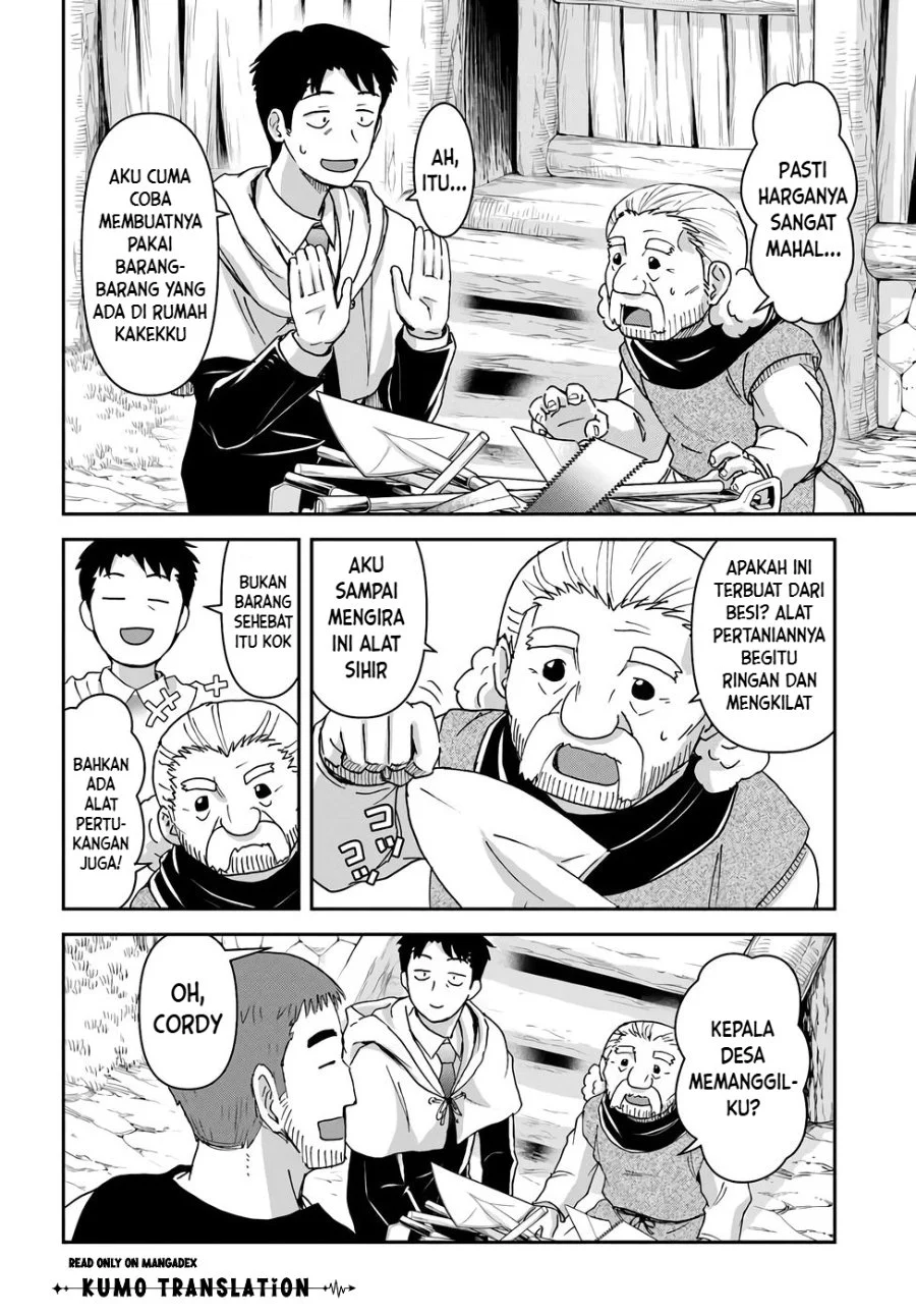 35-sai dokushin Yamada, isekai mura ni risou no sekando hausu o tsukuritai 〜 isekai to genjitsu no~ Chapter 8 Halaman 13