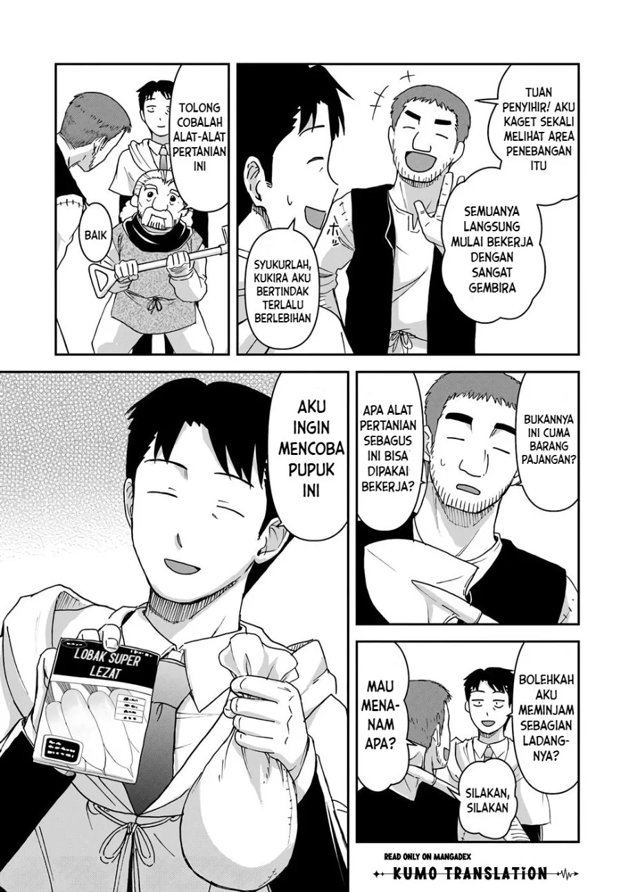35-sai dokushin Yamada, isekai mura ni risou no sekando hausu o tsukuritai 〜 isekai to genjitsu no~ Chapter 8 Halaman 14