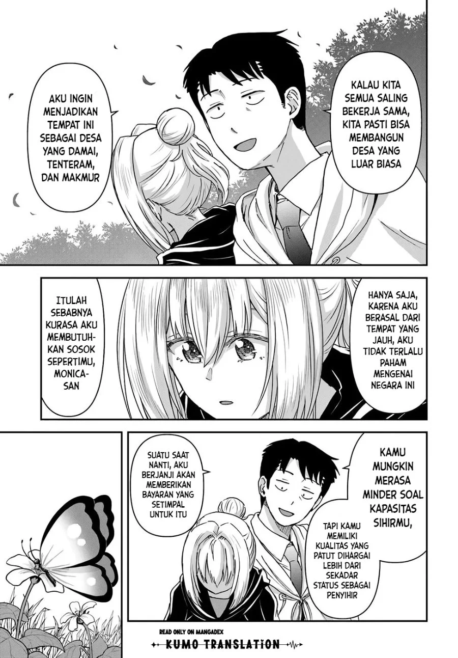 35-sai dokushin Yamada, isekai mura ni risou no sekando hausu o tsukuritai 〜 isekai to genjitsu no ii tokodori raifu 〜 Chapter 8 Gambar 24