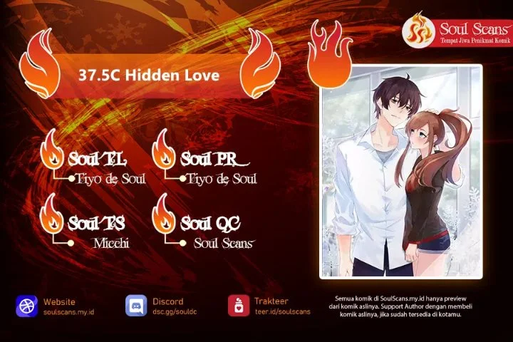Komik 37.5℃ Hidden Love Chapter 1 gambar 1