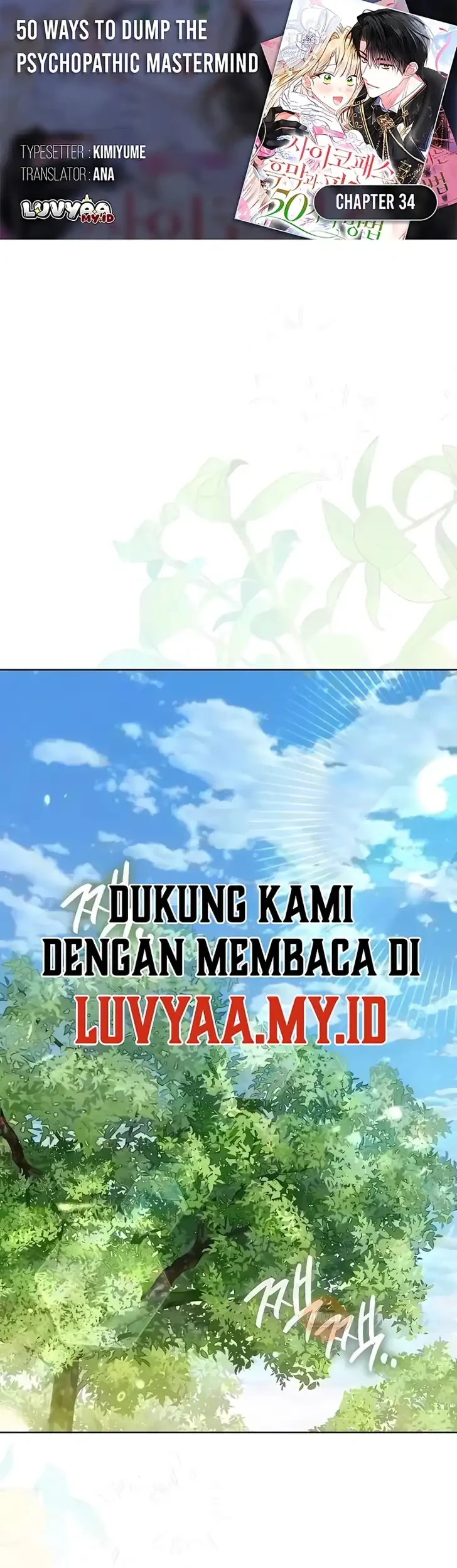 50 Ways to Dump the Psychopathic Mastermind Chapter 34 halaman 2