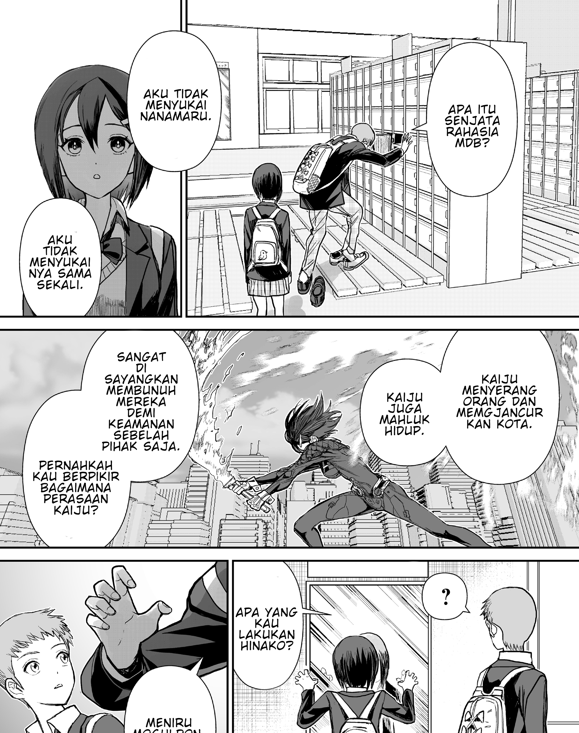 70 Meter Girl Chapter 3 Gambar 20
