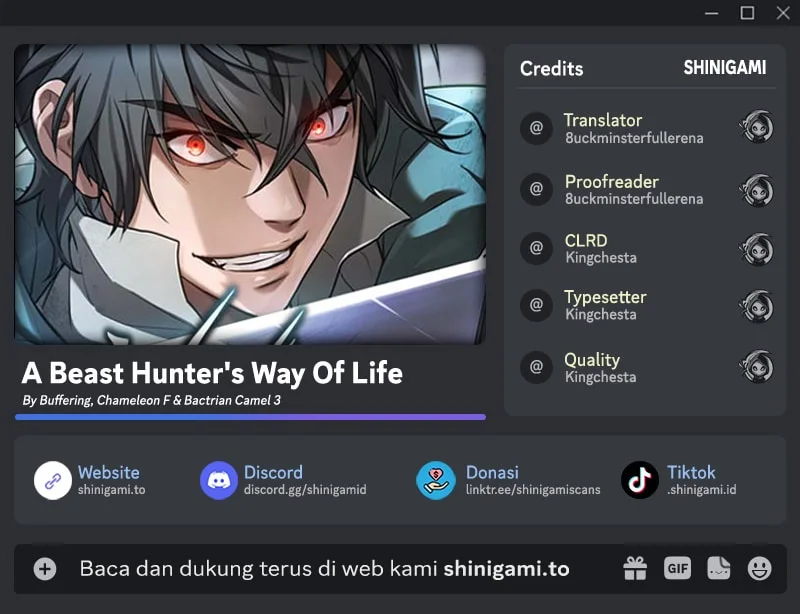 A Beast Hunter's Way Of Life Chapter 39 halaman 2