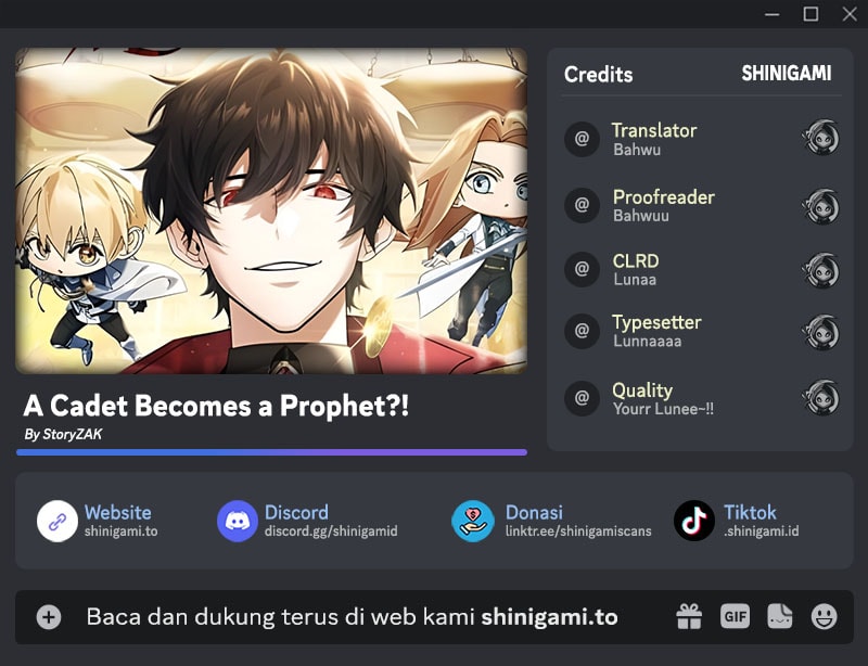 Baca Komik A Cadet Becomes A Prophet?! Chapter 2 Gambar 1