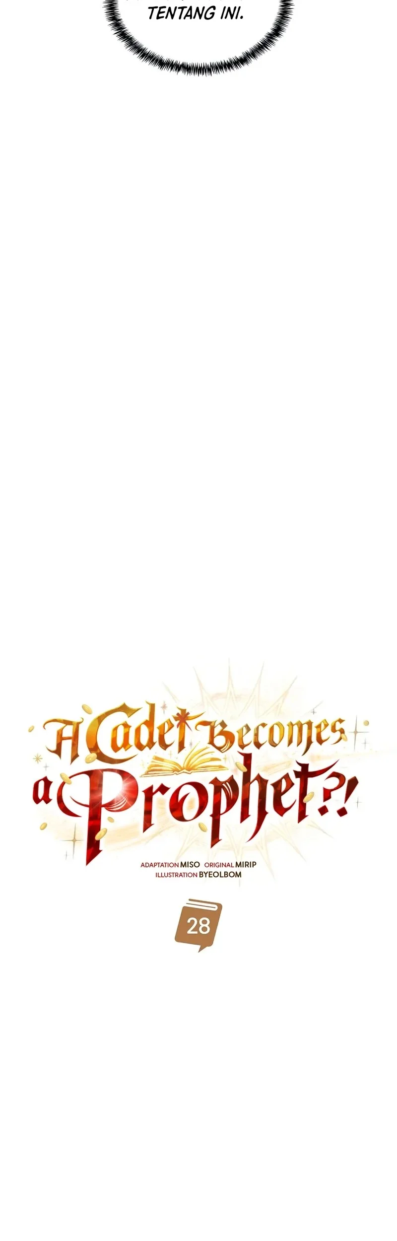 A Cadet Becomes A Prophet?! Chapter 28 Gambar 33