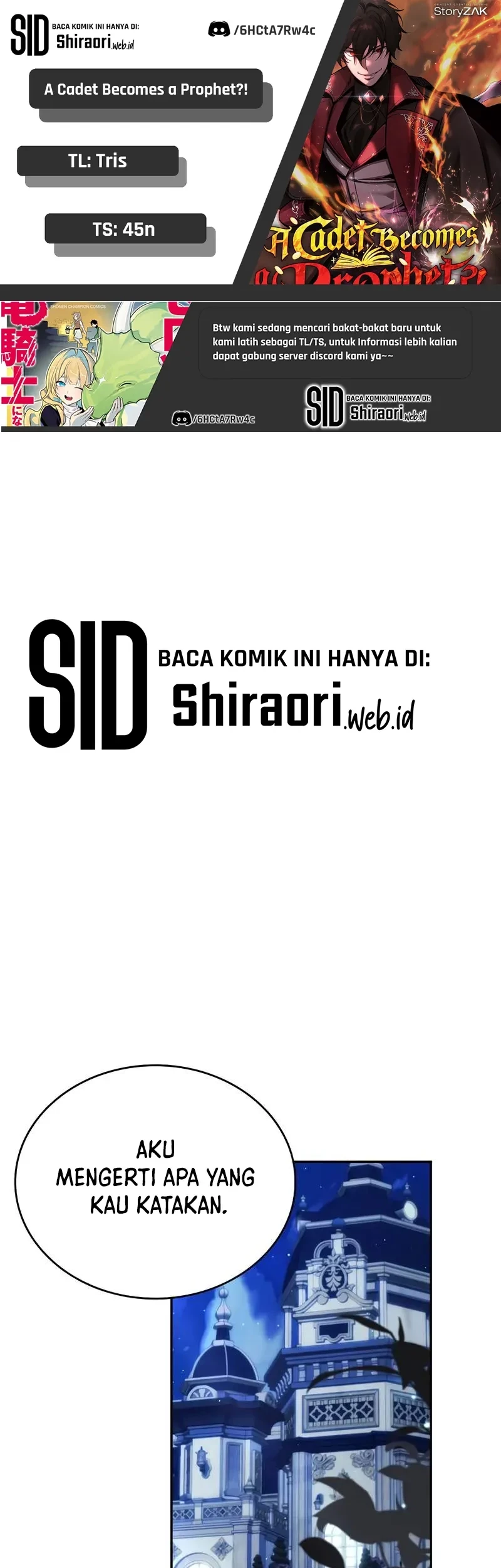 Komik A Cadet Becomes A Prophet?! Chapter 31 gambar 1