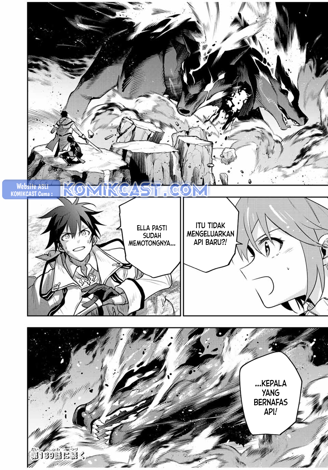 A Court Magician, Who Was Focused On Supportive Magic Because His Allies Were Too Weak, Aims To Become The Strongest After Being Banished Chapter 138 Gambar 18