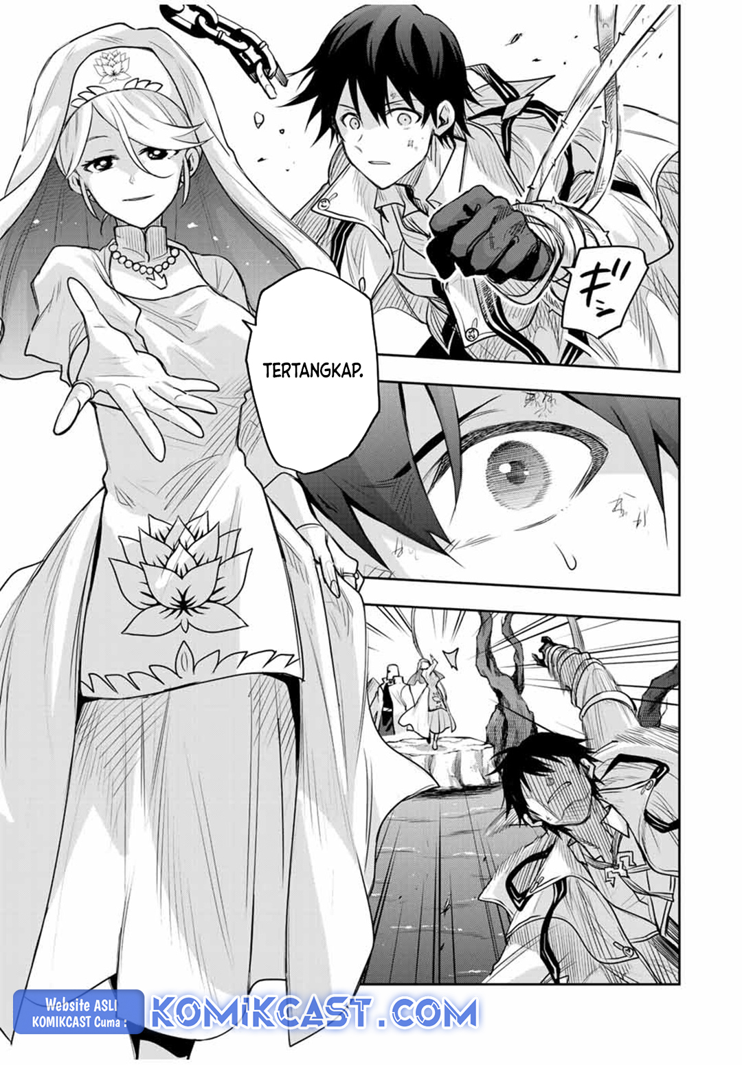A Court Magician, Who Was Focused On Supportive Magic Because His Allies Were Too Weak, Aims To Become The Strongest After Being Banished Chapter 138 Gambar 3