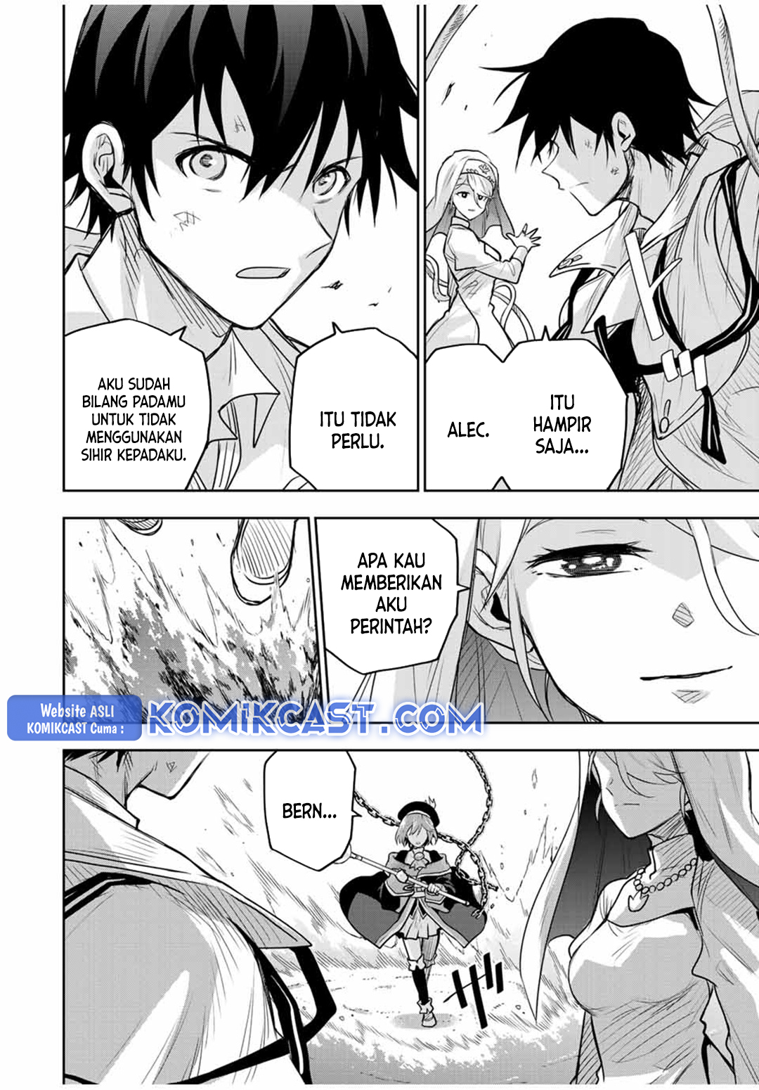 A Court Magician, Who Was Focused On Supportive Magic Because His Allies Were Too Weak, Aims To Become The Strongest After Being Banished Chapter 138 Gambar 4