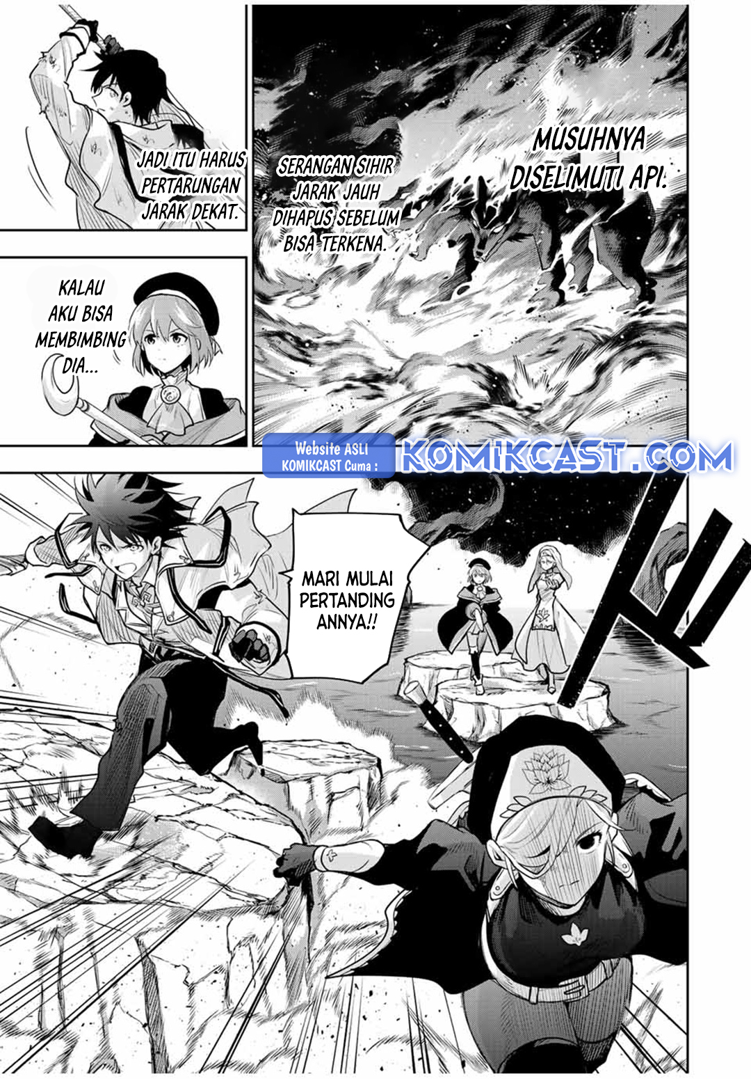 A Court Magician, Who Was Focused On Supportive Magic Because His Allies Were Too Weak, Aims To Become The Strongest After Being Banished Chapter 138 Gambar 7