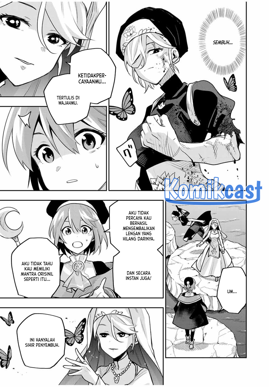 A Court Magician, Who Was Focused On Supportive Magic Because His Allies Were Too Weak, Aims To Become The Strongest After Being Banished Chapter 139 Gambar 7