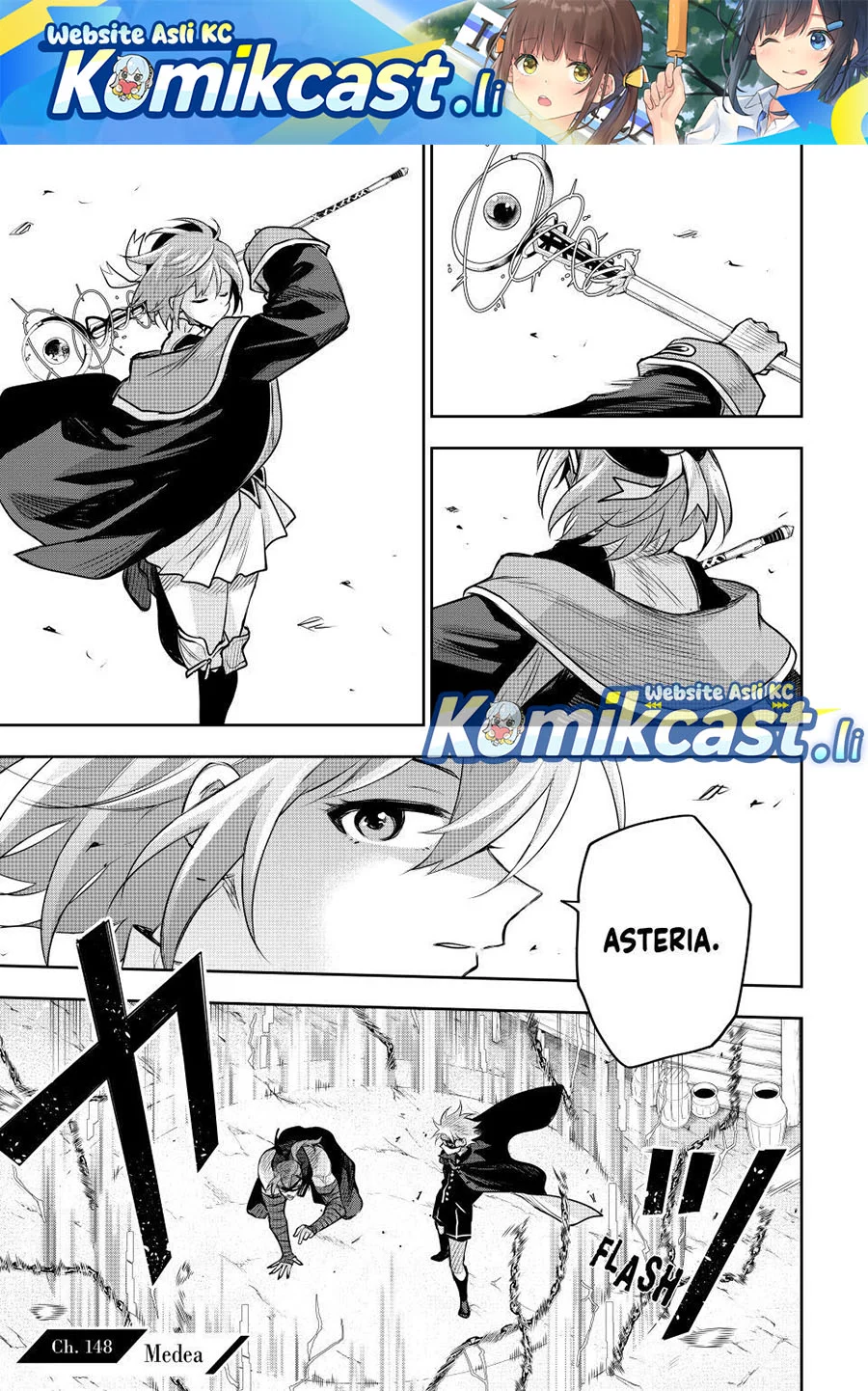 Baca Komik A Court Magician, Who Was Focused On Supportive Magic Because His Allies Were Too Weak, Aims To Become The Strongest After Being Banished Chapter 148 Gambar 1
