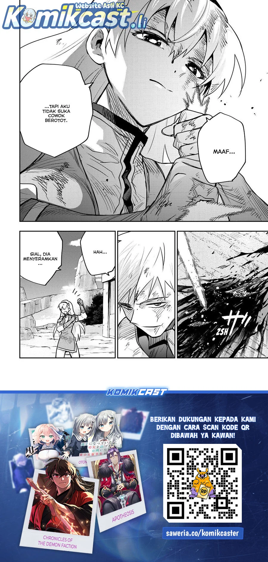 A Court Magician, Who Was Focused On Supportive Magic Because His Allies Were Too Weak, Aims To Become The Strongest After Being Banished Chapter 173 Gambar 18