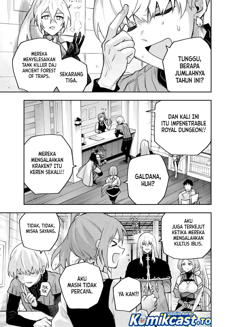 A Court Magician, Who Was Focused On Supportive Magic Because His Allies Were Too Weak, Aims To Become The Strongest After Being Banished Chapter 183 Gambar 4