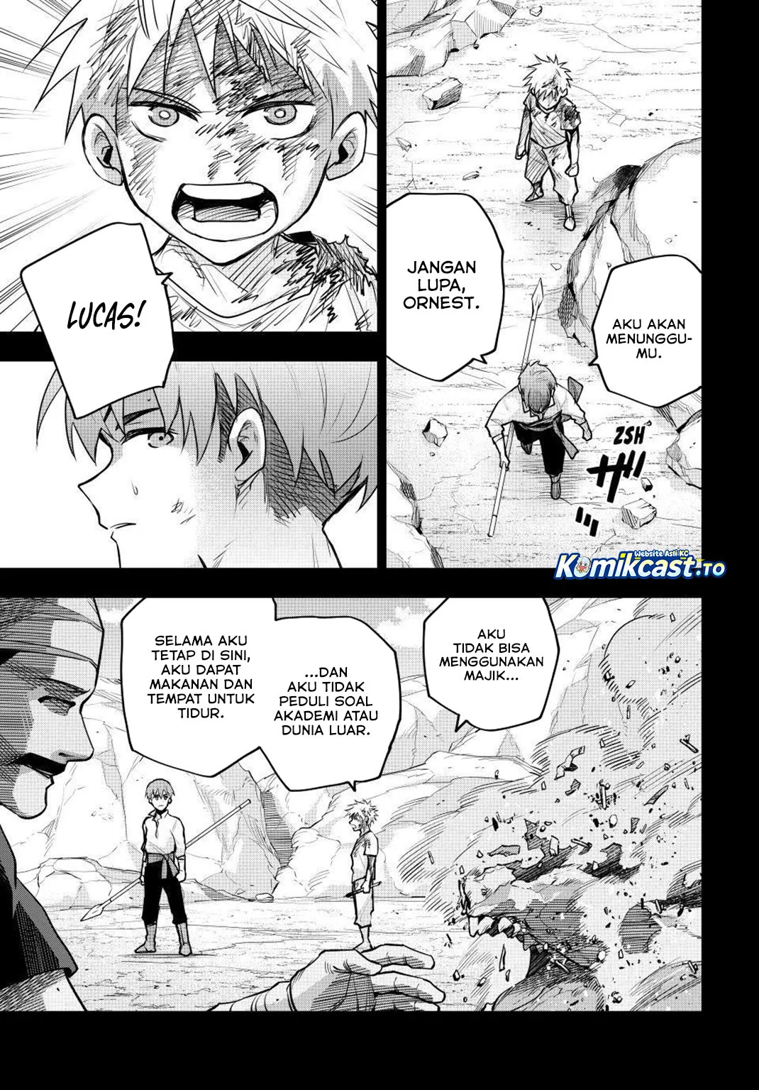 A Court Magician, Who Was Focused On Supportive Magic Because His Allies Were Too Weak, Aims To Become The Strongest After Being Banished Chapter 193 Gambar 14