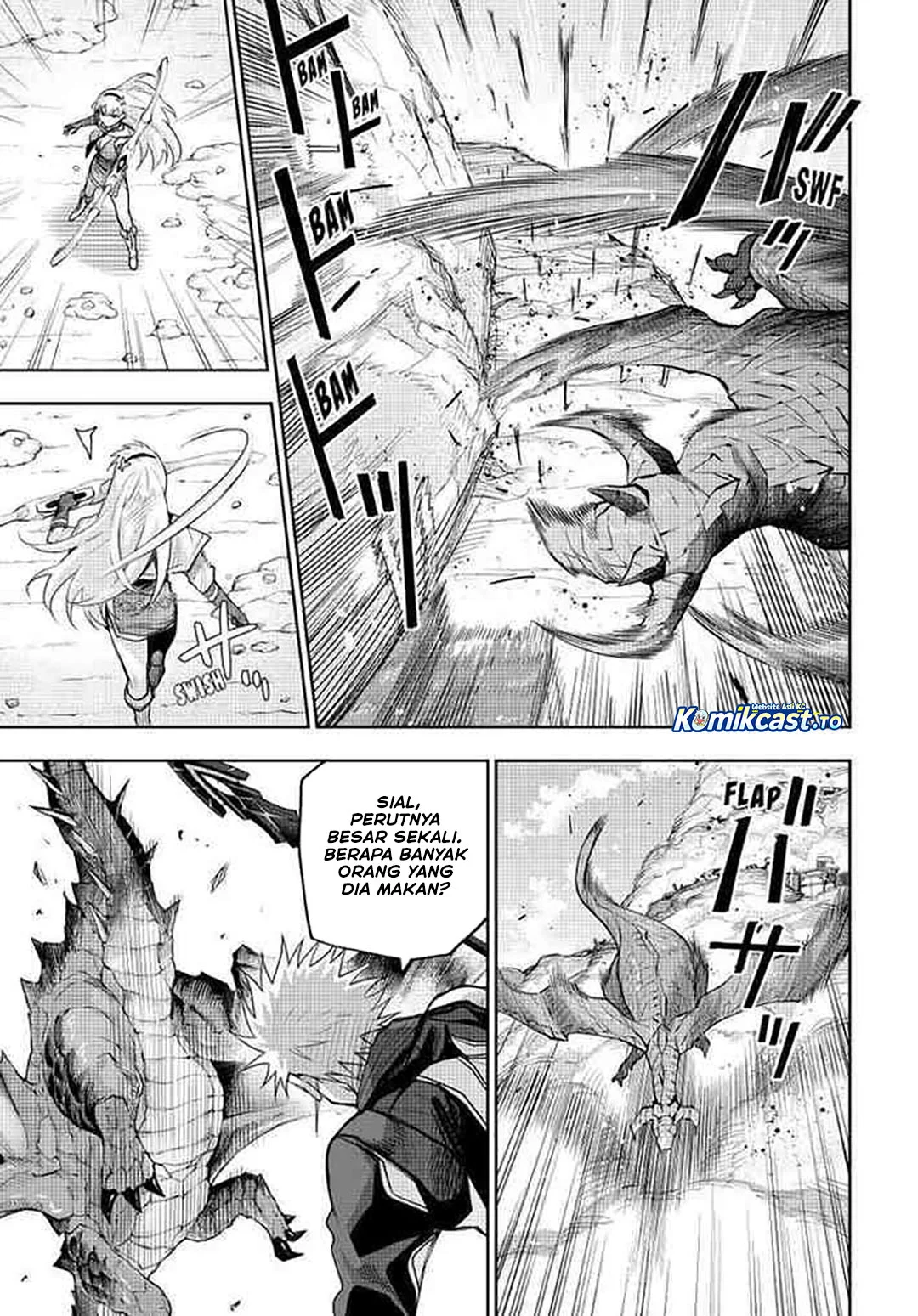 A Court Magician, Who Was Focused On Supportive Magic Because His Allies Were Too Weak, Aims To Become The Strongest After Being Banished Chapter 196 Gambar 12