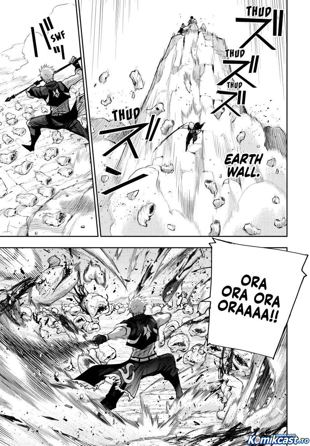 A Court Magician, Who Was Focused On Supportive Magic Because His Allies Were Too Weak, Aims To Become The Strongest After Being Banished Chapter 197 Gambar 14