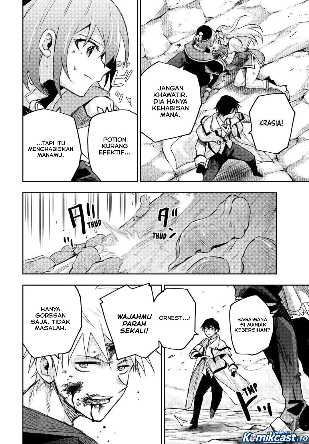 A Court Magician, Who Was Focused On Supportive Magic Because His Allies Were Too Weak, Aims To Become The Strongest After Being Banished Chapter 197 Gambar 19