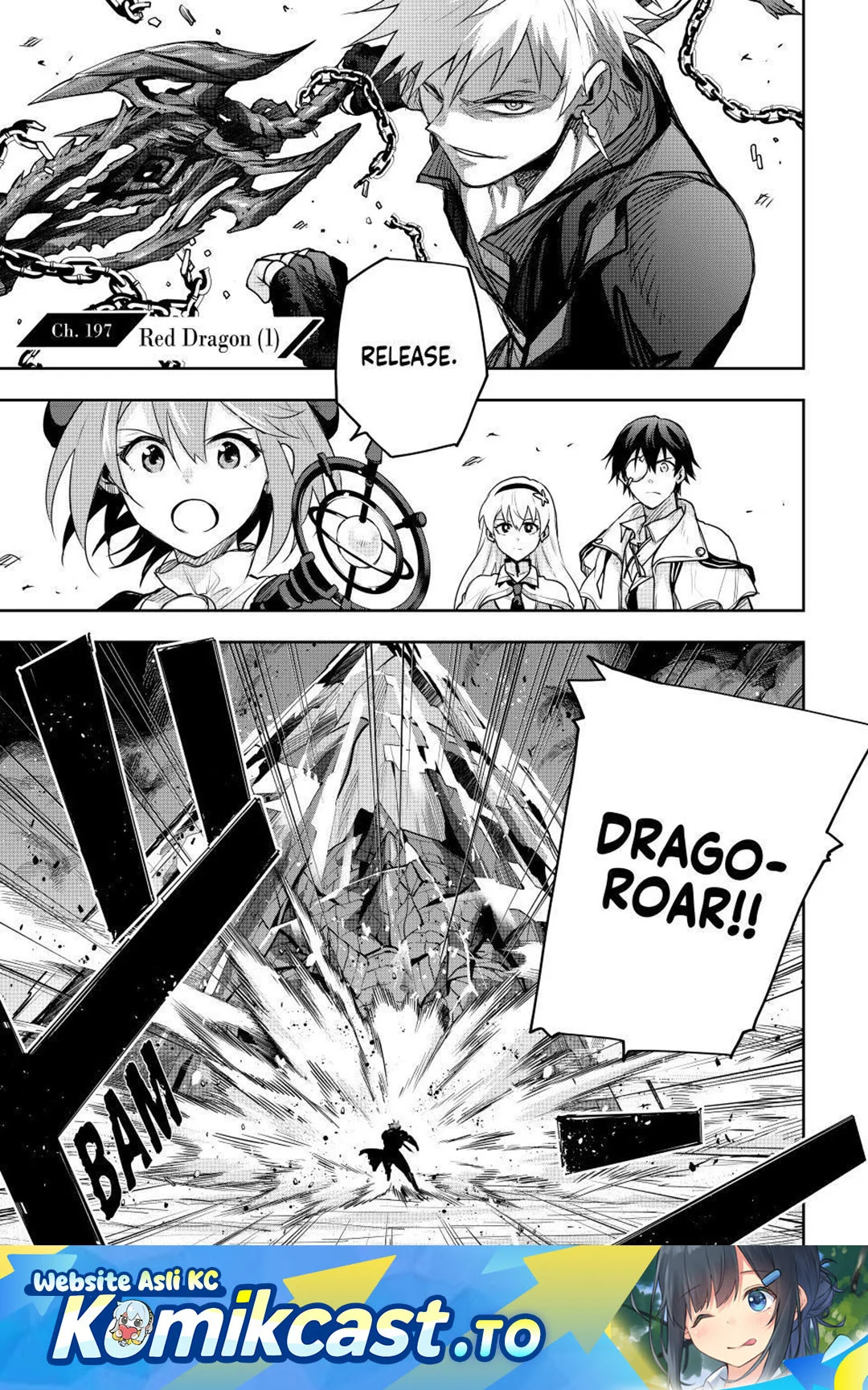 Manga A Court Magician, Who Was Focused On Supportive Magic Because His Allies Were Too Weak, Aims To Become The Strongest After Being Banished Chapter 197 gambar 2