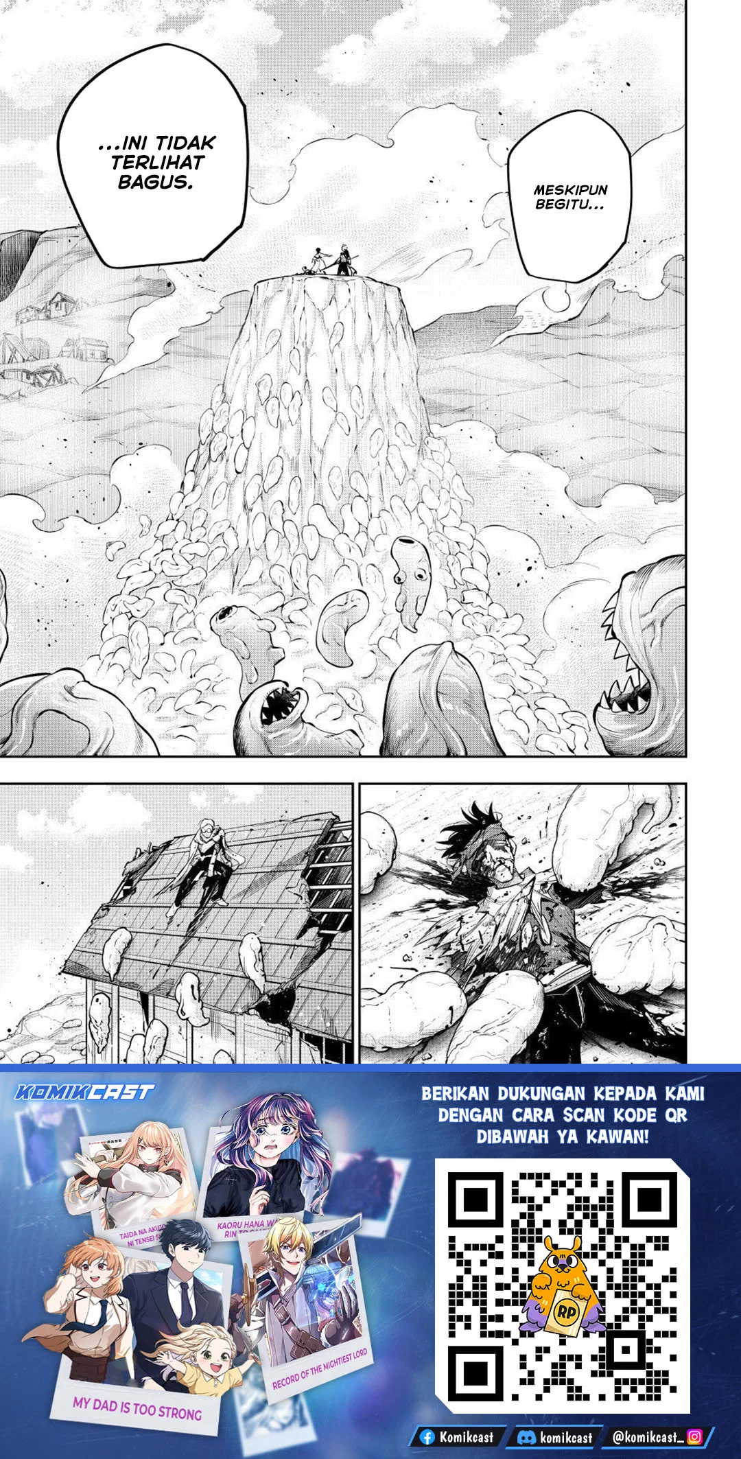 A Court Magician, Who Was Focused On Supportive Magic Because His Allies Were Too Weak, Aims To Become The Strongest After Being Banished Chapter 197 Gambar 20
