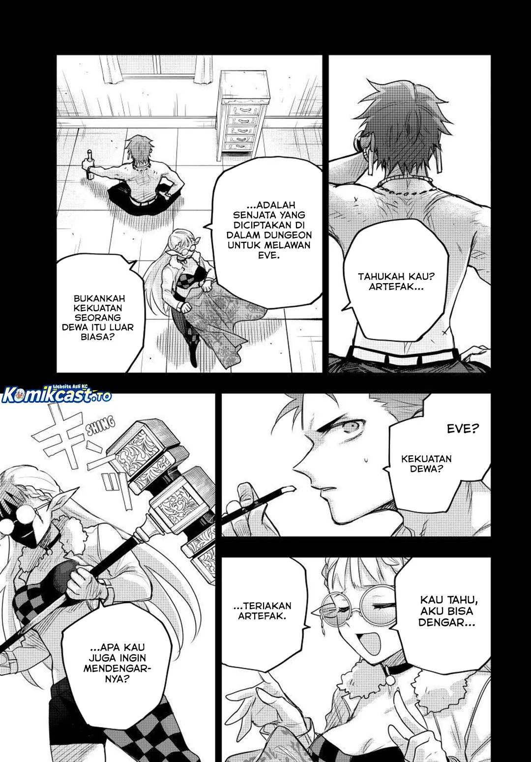 A Court Magician, Who Was Focused On Supportive Magic Because His Allies Were Too Weak, Aims To Become The Strongest After Being Banished Chapter 198 Gambar 16