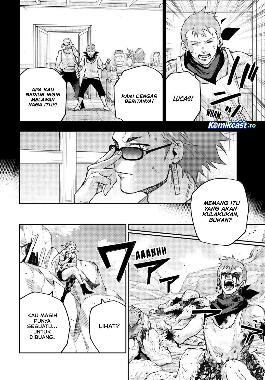 A Court Magician, Who Was Focused On Supportive Magic Because His Allies Were Too Weak, Aims To Become The Strongest After Being Banished Chapter 198 Gambar 19