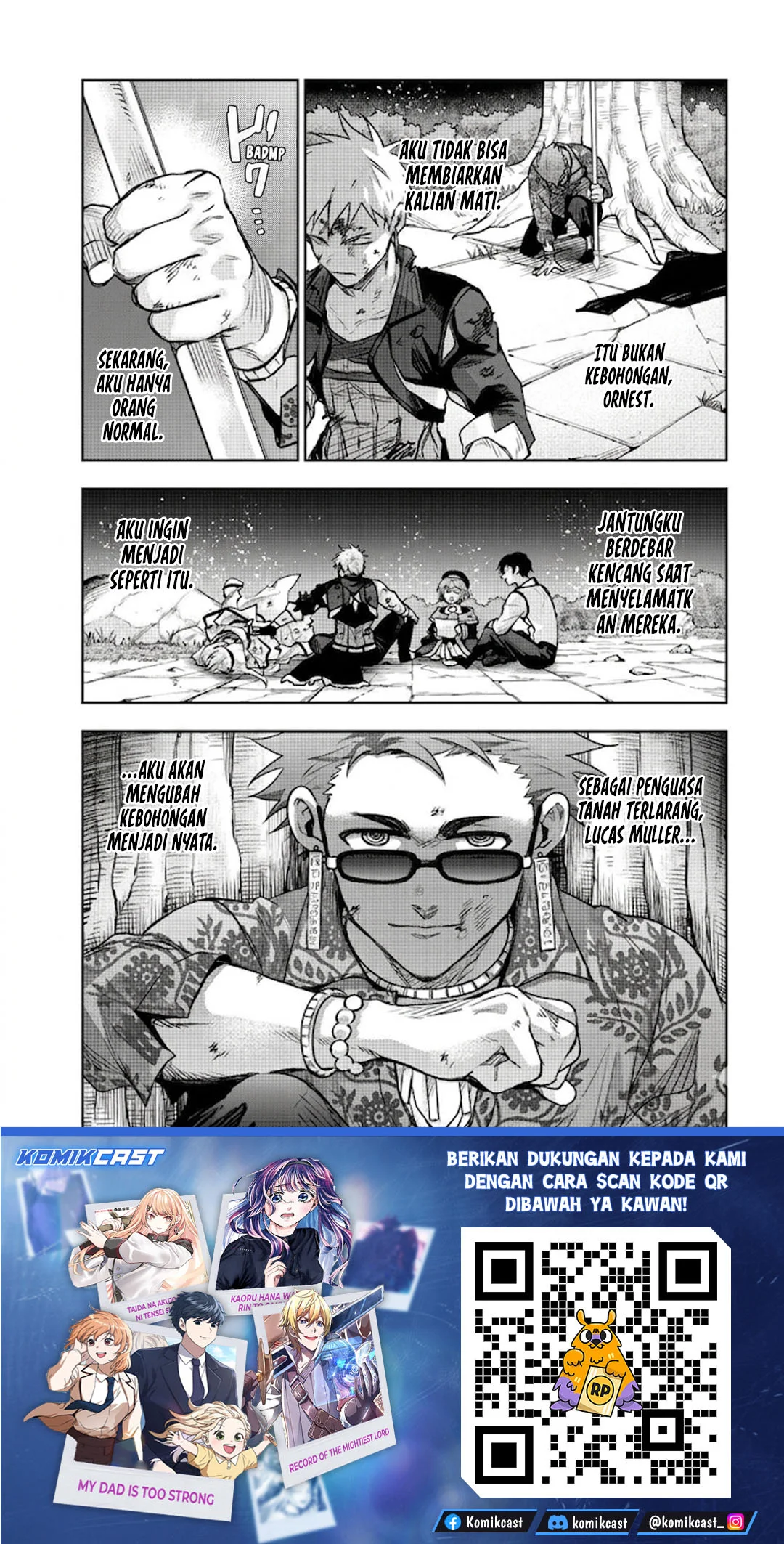A Court Magician, Who Was Focused On Supportive Magic Because His Allies Were Too Weak, Aims To Become The Strongest After Being Banished Chapter 199 Gambar 18