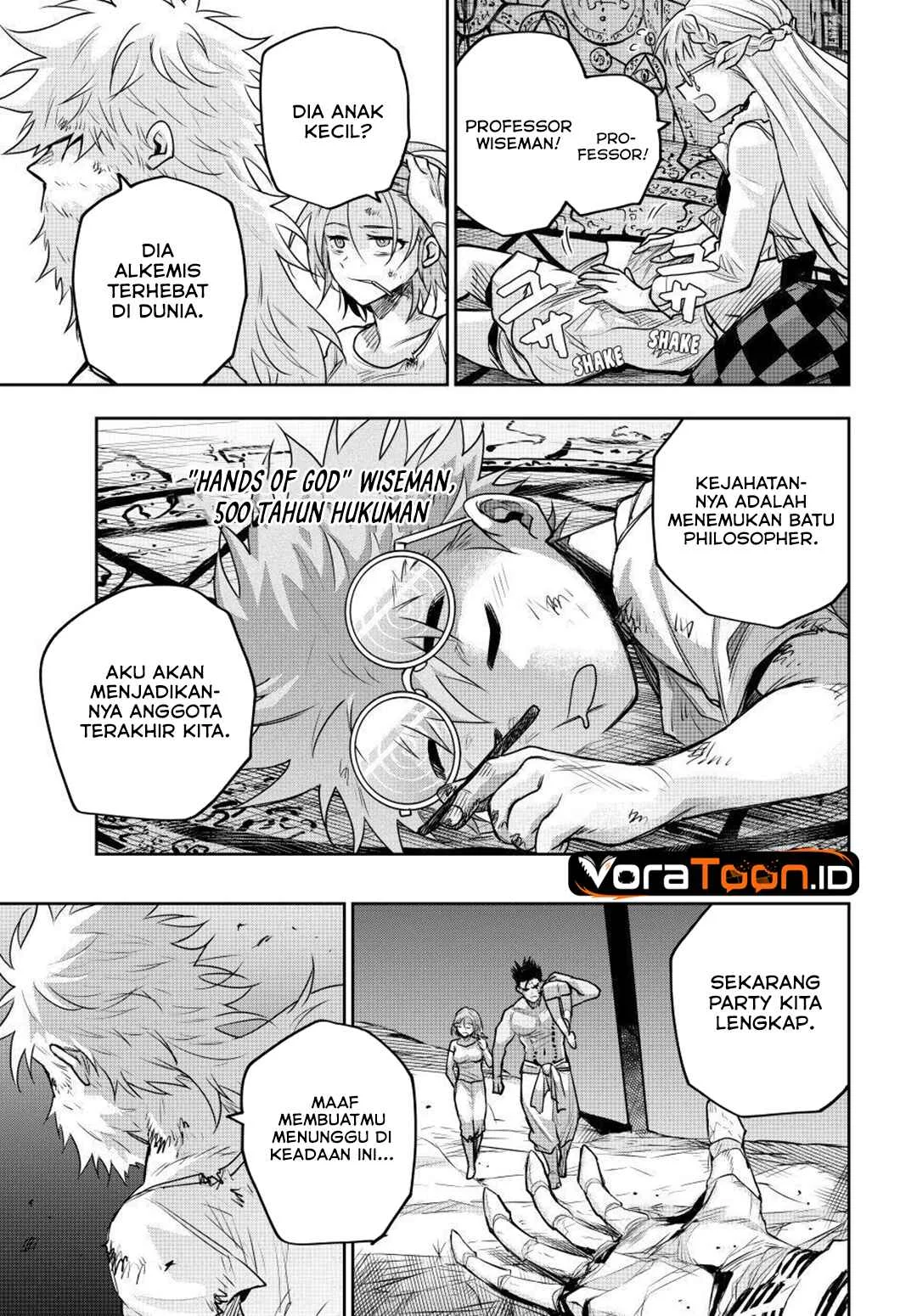 A Court Magician, Who Was Focused On Supportive Magic Because His Allies Were Too Weak, Aims To Become The Strongest After Being Banished Chapter 208 Gambar 14