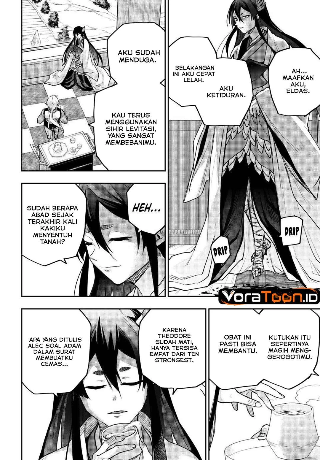 A Court Magician, Who Was Focused On Supportive Magic Because His Allies Were Too Weak, Aims To Become The Strongest After Being Banished Chapter 209 Gambar 11