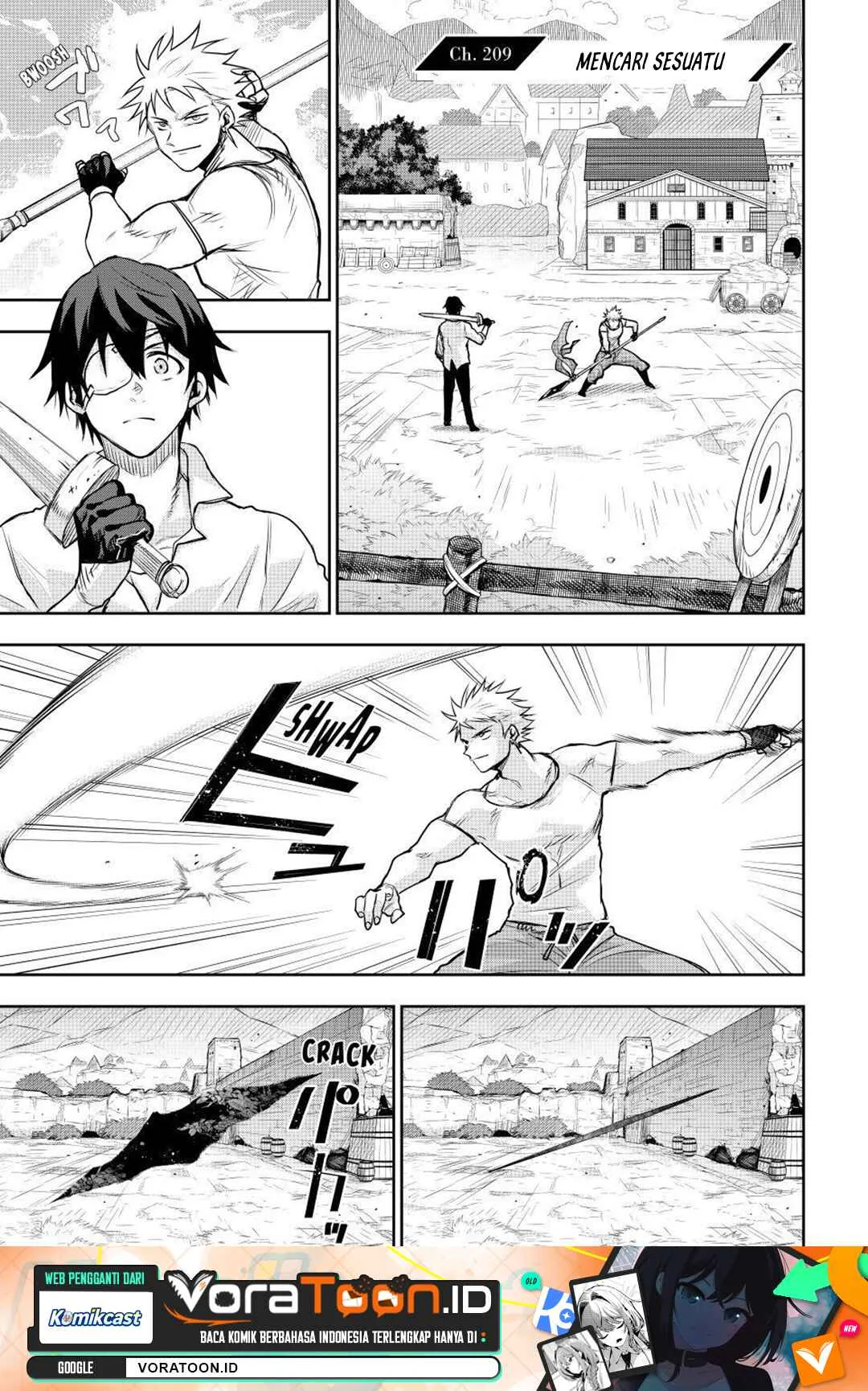 Manga A Court Magician, Who Was Focused On Supportive Magic Because His Allies Were Too Weak, Aims To Become The Strongest After Being Banished Chapter 209 gambar 2