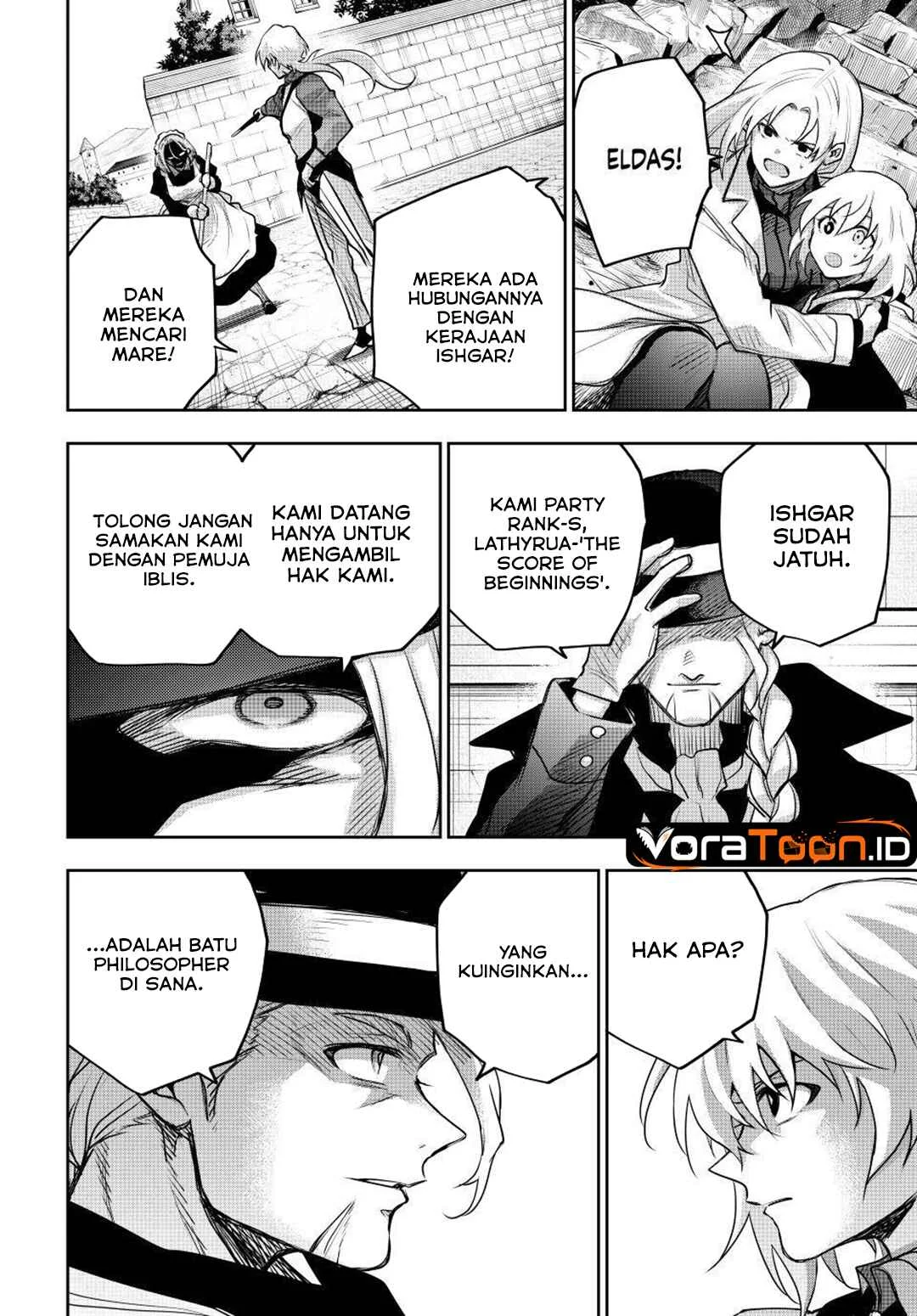 A Court Magician, Who Was Focused On Supportive Magic Because His Allies Were Too Weak, Aims To Become The Strongest After Being Banished Chapter 210 Gambar 11